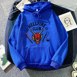 Stranger Things Hellfire Club Hoodie Printed Hoodie Sweater Autumn and Winter