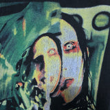 Marilyn Manson T Shirt Printed Short Sleeve Retro Distressed Loose Men's and Women's T-shirt