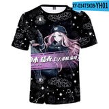 Baggy Baseball Jersey Summer Trendy 3d Digital Short Sleeve