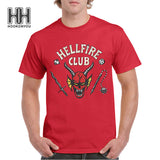 Stranger Things Hellfire Club T Shirt Short Sleeve Short Sleeve T-Shirt