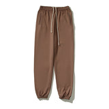 Kanye West Sunday Service Pant Season6 Loose Solid Color Ankle-Tied Sweatpants