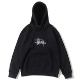 Stussy Hoodie Men's Simple Letters Embroidered Hoodie