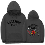 Stranger Things Hellfire Club Hoodie Hooded Sweatshirt Leisure Sports Sweater