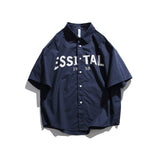 Men T Shitrs Summer Men's Printed Short-Sleeved Shirt