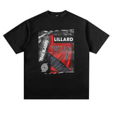 Stephen Curry Shirt NBA Star Collection Printed Short-Sleeved T-shirt