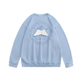 Preppy Aesthetic Sweatshirt Loose Sweater Girls Casual Autumn Coat