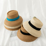 Italian Fedora Hats Fashion Wide Brim Top Hat Female Summer