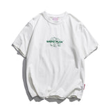 Men T-shirt Summer Cotton Short Sleeve T-shirt Men's Loose Casual