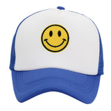 Smiley Face Cap Sponge Smiley Face Simple Casquette
