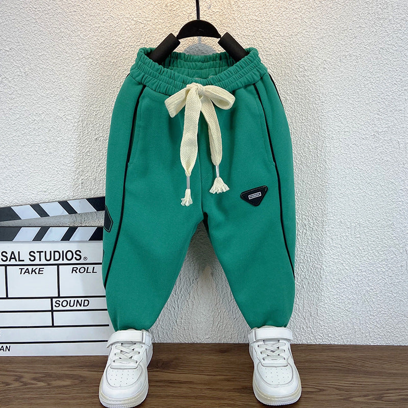 Toddler Boys Pants Boys' Spring and Autumn Casual Track Sweatpants