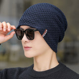 Men Winter Hats Fall/Winter Warm Knitted Hat Men Outdoor Keep Warm