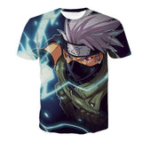 Itachi Uchiha Costume Uchiha Itachi Sasuke Brothers 3D Printed T-shirt Short Sleeve Naruto