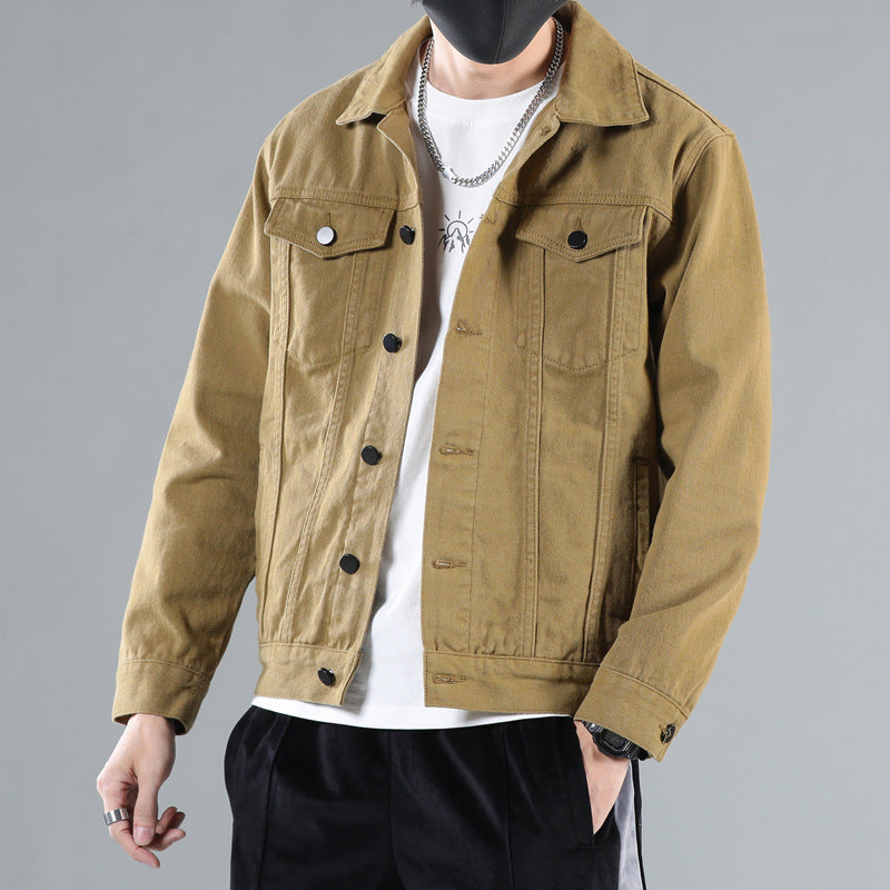 Baggy Jacket Men's Spring and Autumn Baggy Casual Jacket