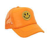 Smiley Face Cap Spring/Summer New Baseball Cap Solid Color Peaked Cap