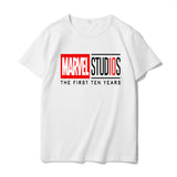 Marvel T Shirt Marvel Co-Branded T-shirt Avengers Half Sleeve
