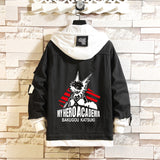 Comic Denim Jacket Men's and Women's Fashion Denim Jacket Top