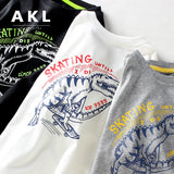 Children T Shrits Summer Children's T-shirt Breathable Printed Boys' Short Sleeve