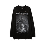 Mens Fall Outfits Autumn and Winter Sweater Men's and Women's High Street Sweater Couple round Neck Loose