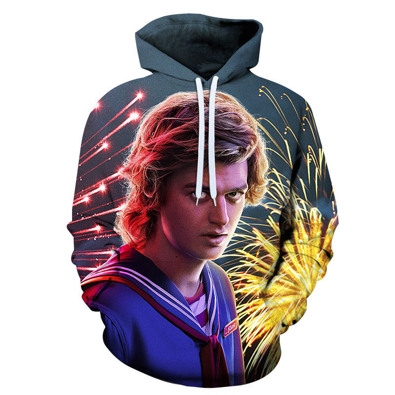 Stranger Things Hoodie Spring Print Casual Trendy Hoodie Sweater