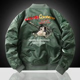 Alaska Varsity Jacket Men's Jacket Spring Flight Jacket Men's Coat Casual