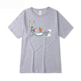 Bugs Bunny Shirt Fashion Men's Short Sleeve Cute