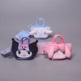 My Melody Bag Cute Cartoon Clow M Melody Cinnamoroll Babycinnamoroll Girl Hand Bag Coin Purse Headset Storage Bag Kulomi