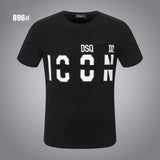 Dsq2 T Shirt Casual Sports Printed Short Sleeve Summer Men