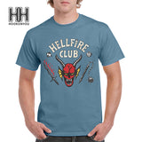Stranger Things Hellfire Club T Shirt Short Sleeve Short Sleeve T-Shirt