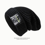 Toboggan Hat Hat Female Autumn Winter Fashion Knitted Hat All-Match Pile Heap Cap