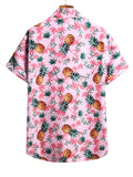 Men Hawaii Shirts Fashion Men's Short Sleeve Shirt