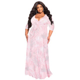 Nina Parker plus Size Dresses Floral Dress Sexy Beach