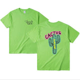 Travis Scott Astroworld Shirt Cactus Short-Sleeved T-shirt for Men