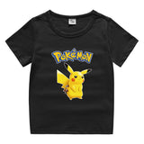 Children Pokemon Pikachu T Shirt Children's Clothing Children's Summer Clothing Short Sleeve T-shirt