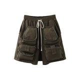 Man Fall Outfits Cargo Pants Cargo Shorts Loose Casual Shorts Drawstring Pants Saggy Pants