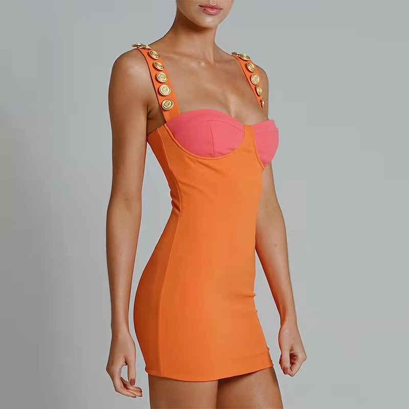 Hot Women in Tight Dresses Women's Summer Sexy Suspender Dress