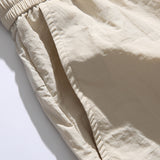 Men Shorts Summer Casual Solid Color Straight Shorts Men