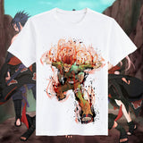 Itachi Uchiha Costume Naruto T-Shirt Naruto Sasuke Uchiha Skunk Kakashi Short Sleeve