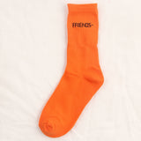 V Lone Socks Socks Men's Middle Tube Socks Cotton Women Long Socks