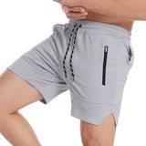 Hoochie Daddy Short Spring Shorts Men's Knitted Solid Color Sports Casual