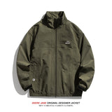 Men Jacket Spring Coat Men's Spring and Autumn Loose All-Matching Outdoor Casual Jacket