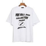 We11 Done T Shirts Logo Letter Print Short-Sleeve Summer Leisure
