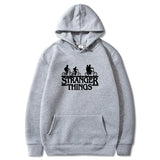 Stranger Things Hoodie Autumn and Winter Velvet Sport Hoodie Sweater Men