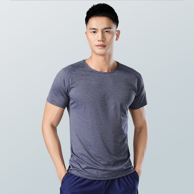 Sweat Wicking Shirt Short Sleeve T-shirt Men's Outdoor Leisure Stretch Sweater