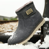 Men's Martin Boots Autumn and Winter Fashion Men's Shoes Leisure Warm