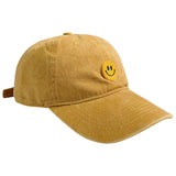 Smiley Face Cap Baseball Cap Summer Peaked Cap