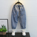 Toddler Boys Pants Children's Autumn Clothing Pants Boys Spring and Autumn Jeans