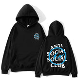 Anti Social Club Hoodie Printed Hoodie