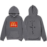 Cactus Jack McDonalds Hoodie Autumn and Winter Fashion Men's and Women's Sweater