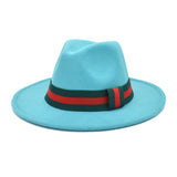 Mens Kentucky Derby Hats Women's Woven Woolen Hat Men's Retro Outdoor
