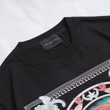 GVC Shorts Angel Pattern Short Sleeve Loose Men